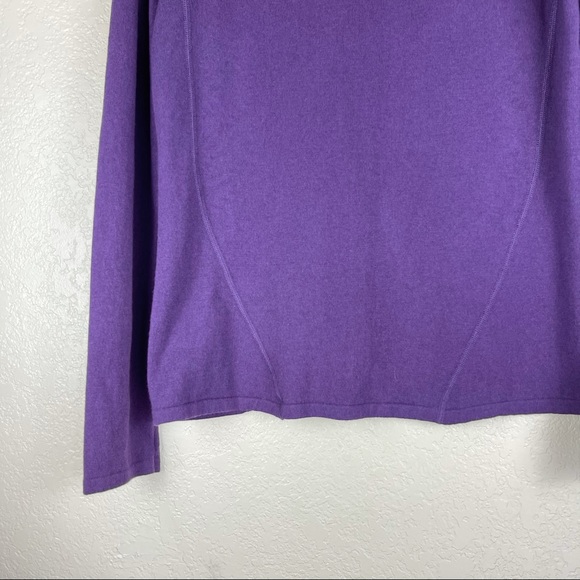 The North Face Full Zip Purple Women’s Sweater - Picture 5 of 6